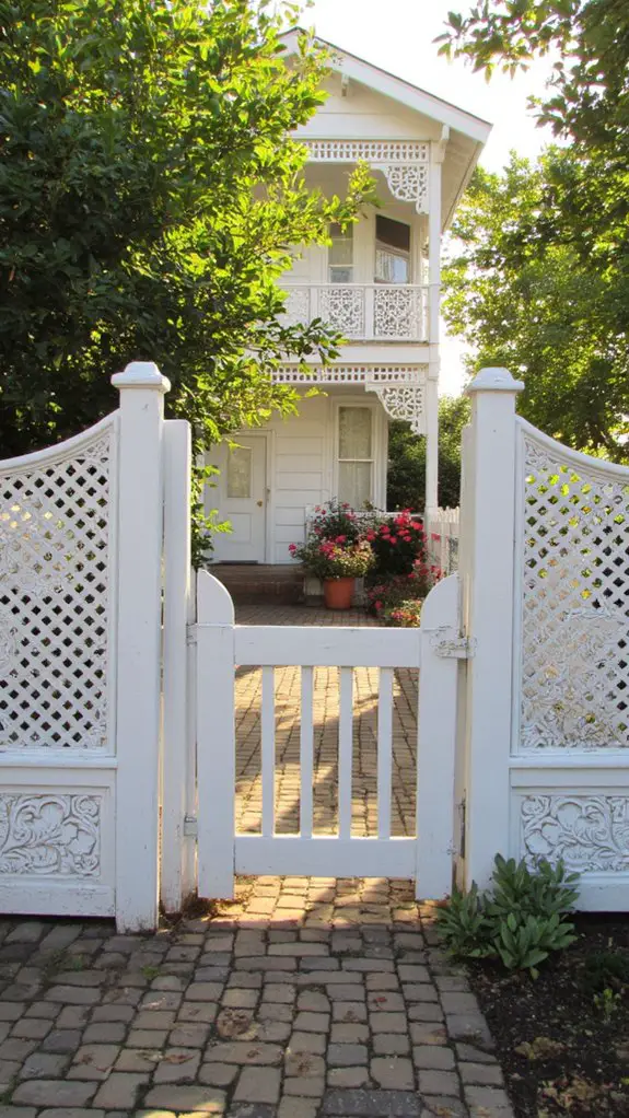 charming functional garden enclosure