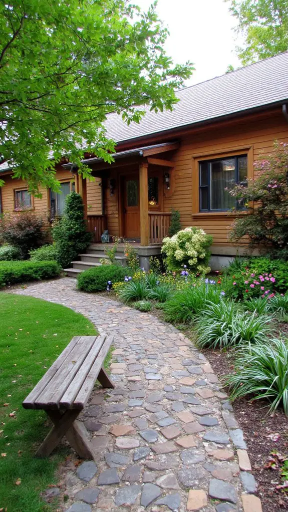 charming garden pathway design