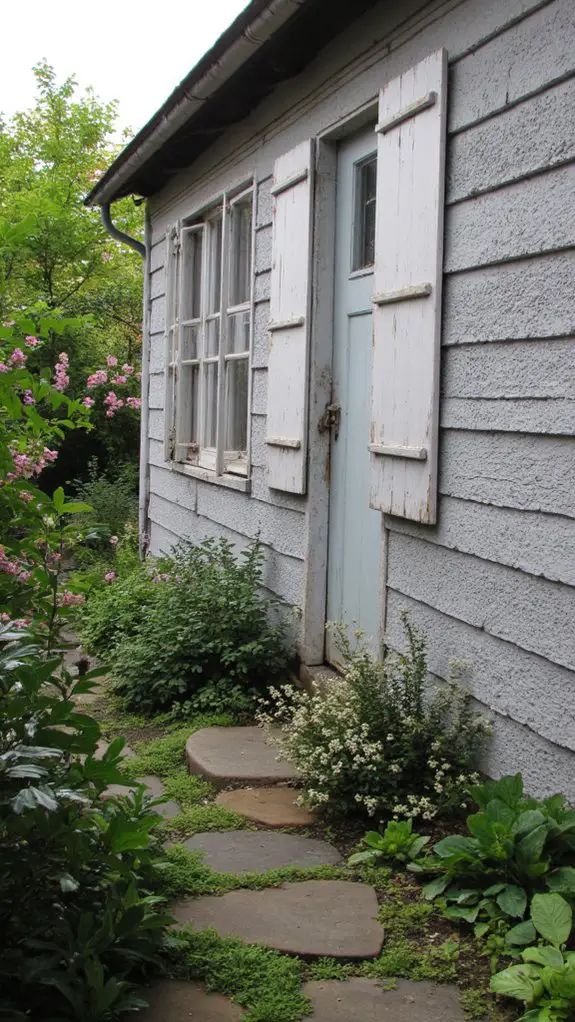 charming gray cottage aesthetics