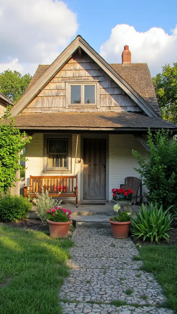 charming gray cottage retreat