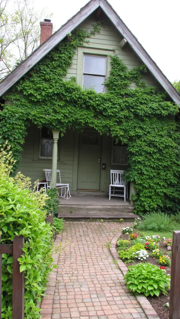 charming green climbing plants