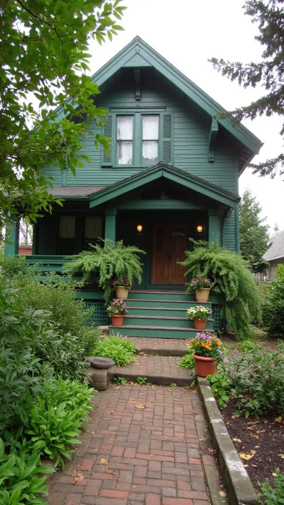charming green house retreat