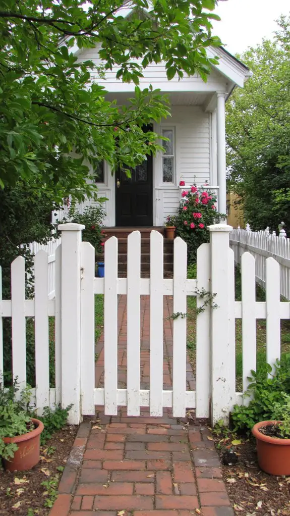 charming nostalgic fence gatherings