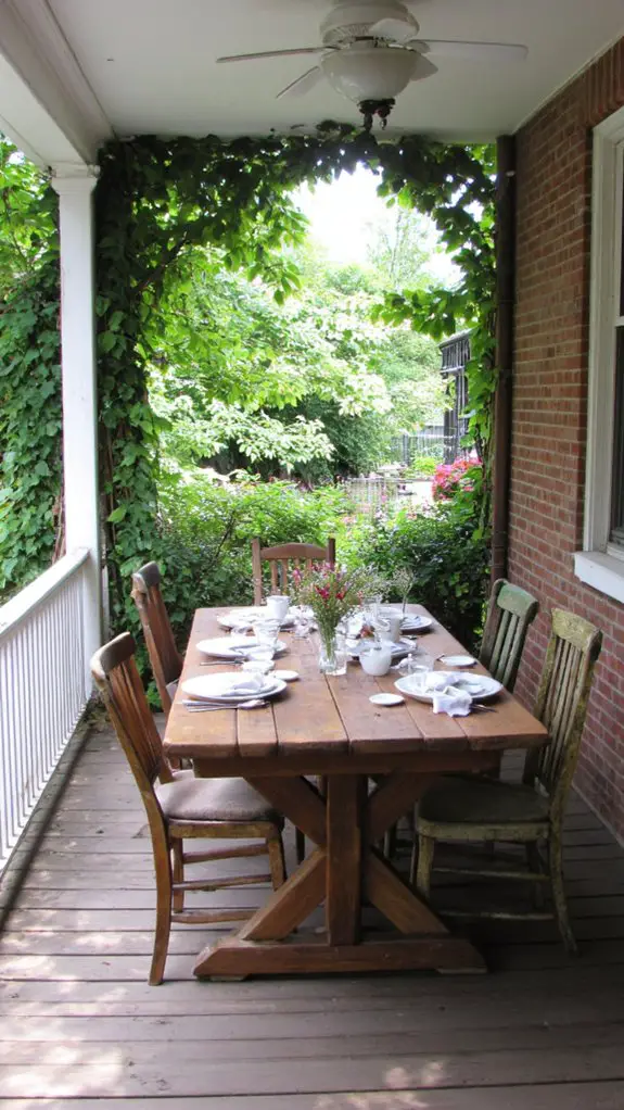 charming outdoor dining retreat