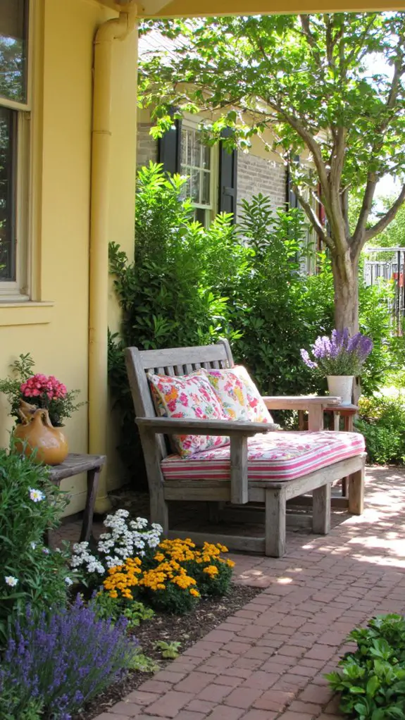 charming outdoor relaxation space