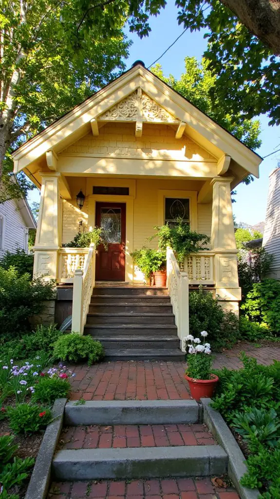 charming pastel yellow craftsmanship