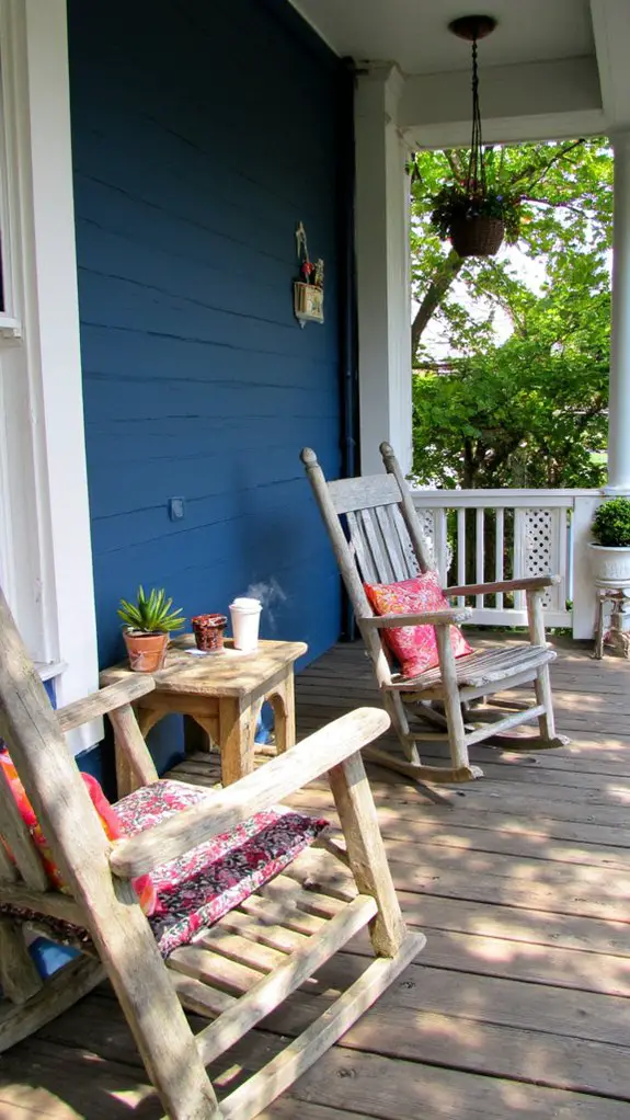 charming porch retreat furniture