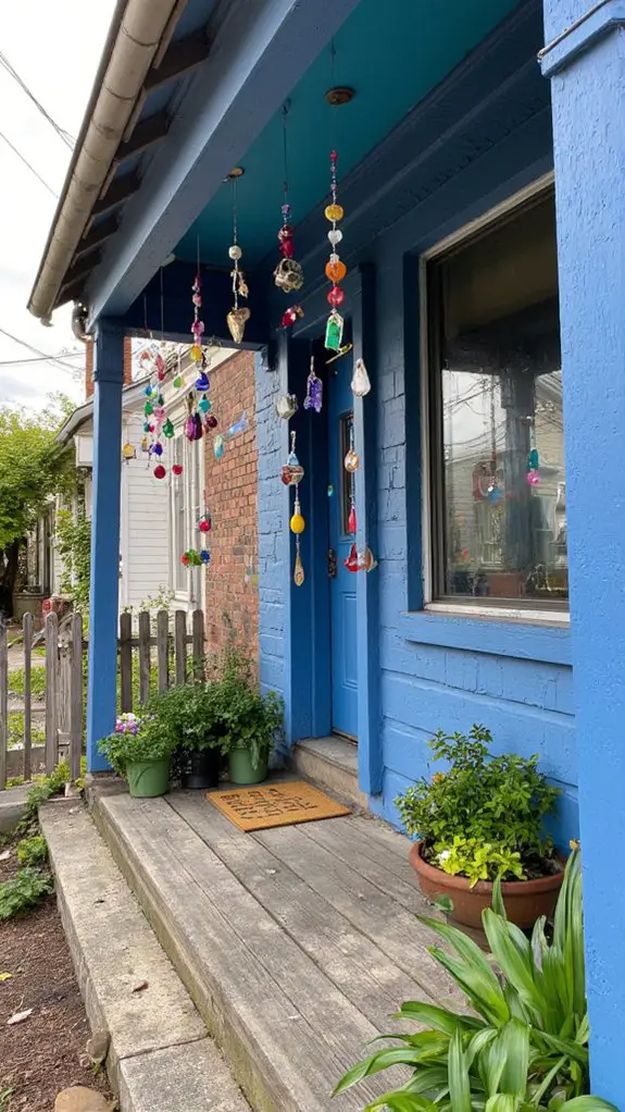 charming porch wind chimes