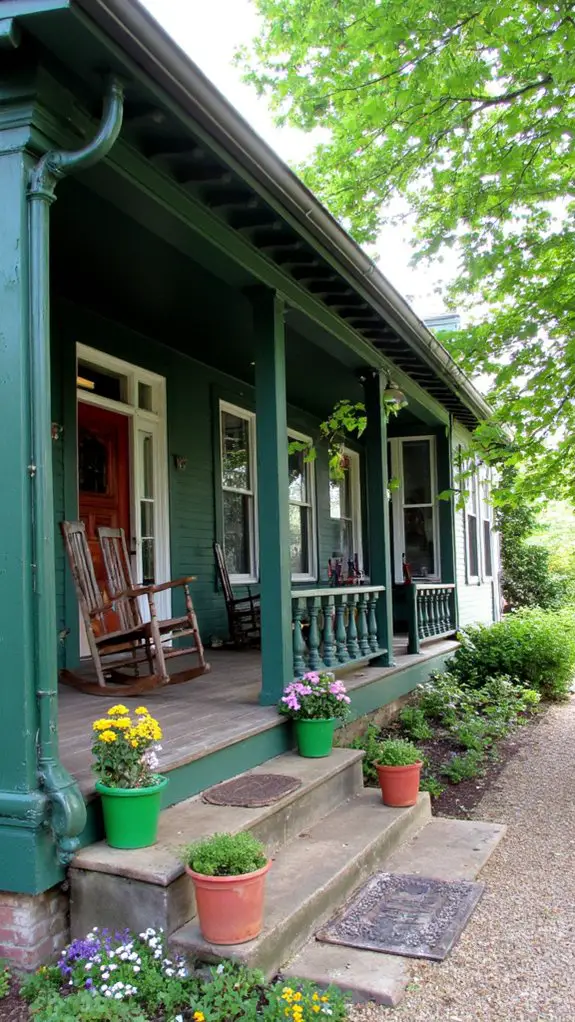 charming porches inviting atmosphere
