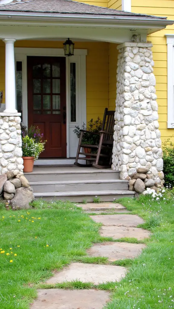 charming rustic farmhouse entryway