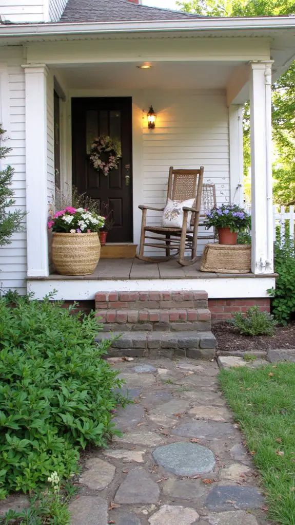 charming rustic porch retreats