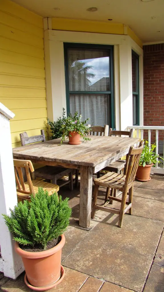 charming rustic wooden furniture