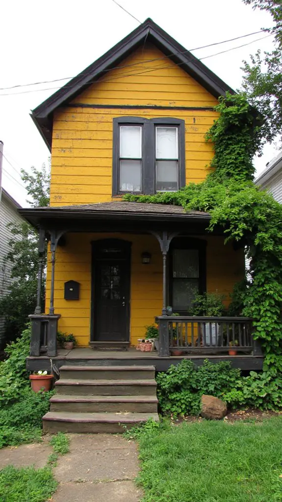 charming rustic yellow combination