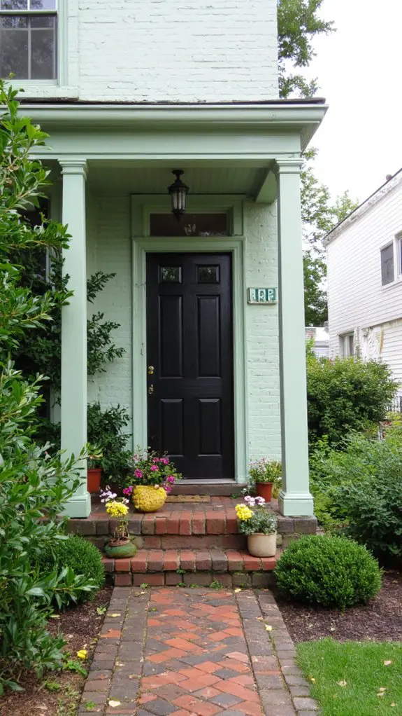 charming seafoam green elegance