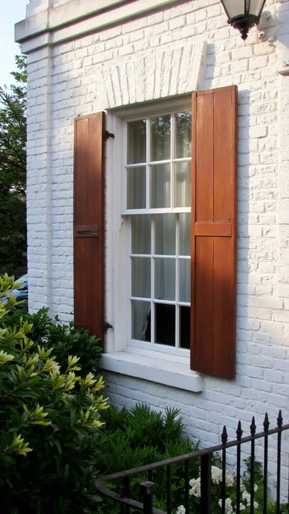 charming vibrant window shutters