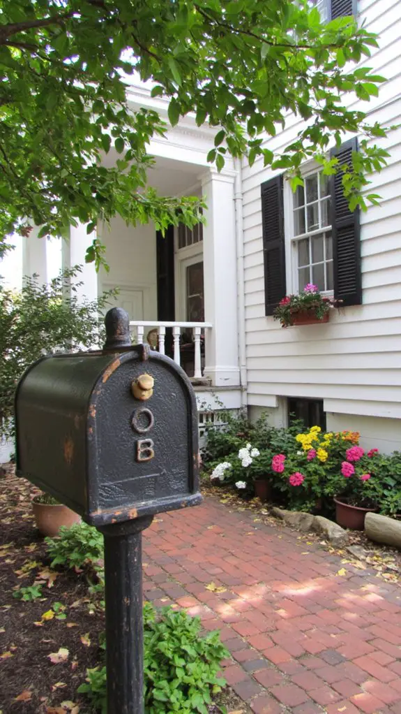 charming vintage mailbox designs