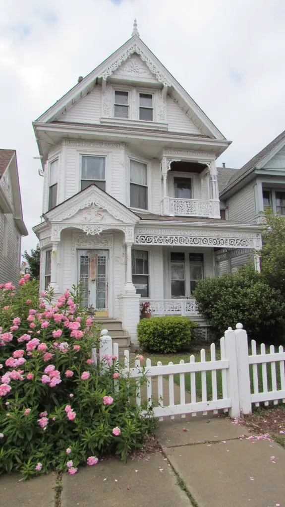 charming vintage porcelain numbers