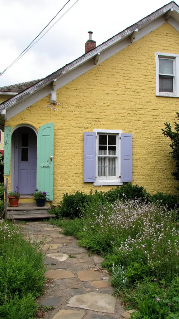 charming warm weathered shutters