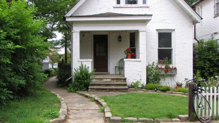 charming white brick exteriors