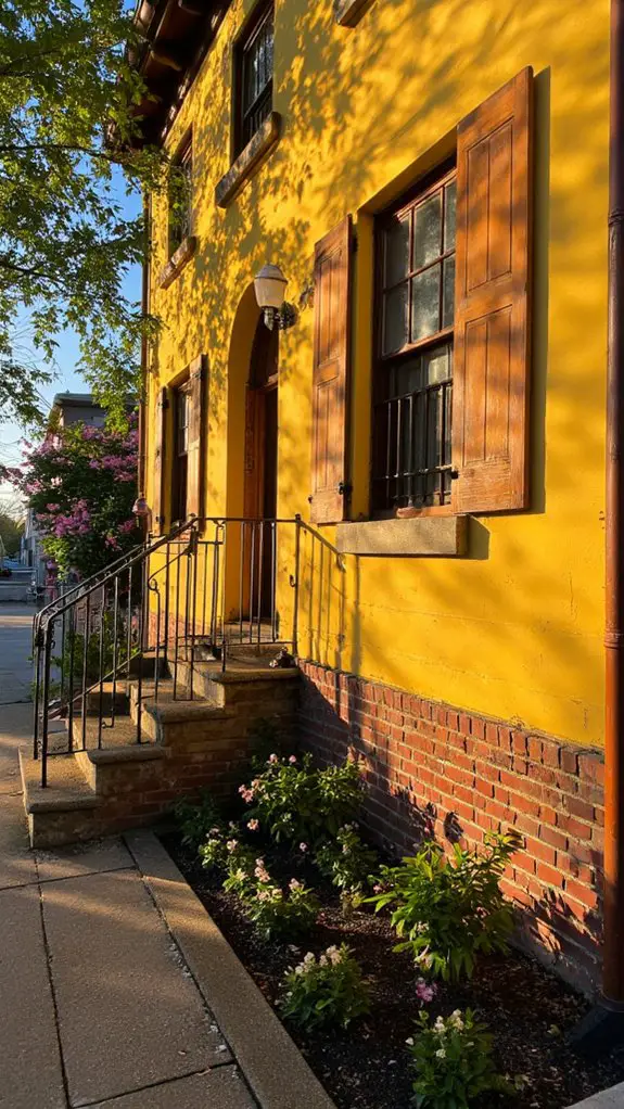charming yellow retreat elegance
