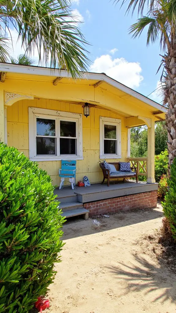 cheerful coastal family gathering