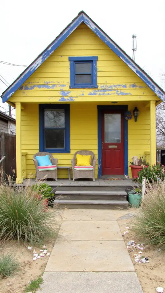 cheerful coastal getaway charm