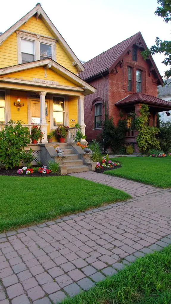 cheerful home in community