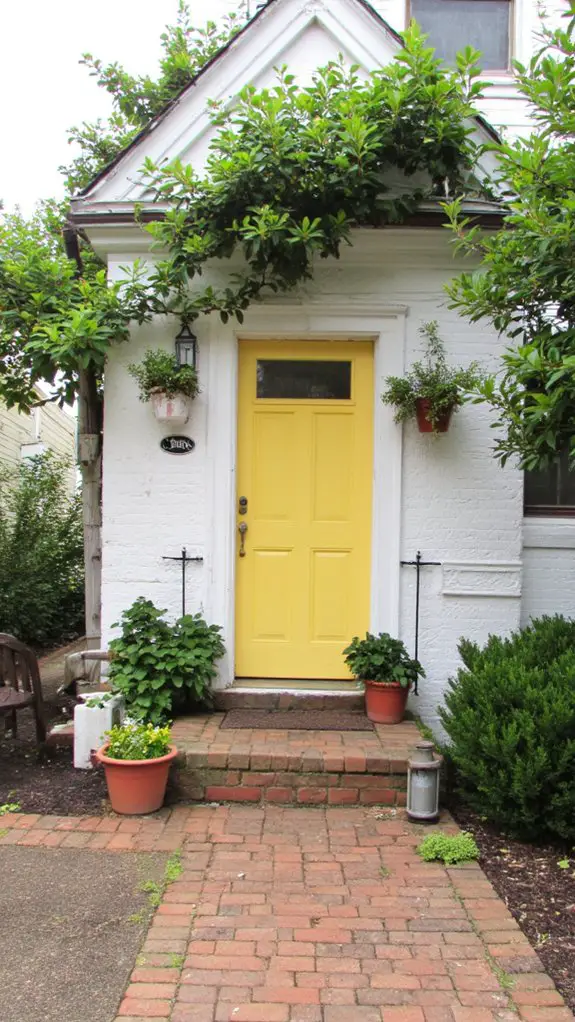 cheerful inviting warm yellow