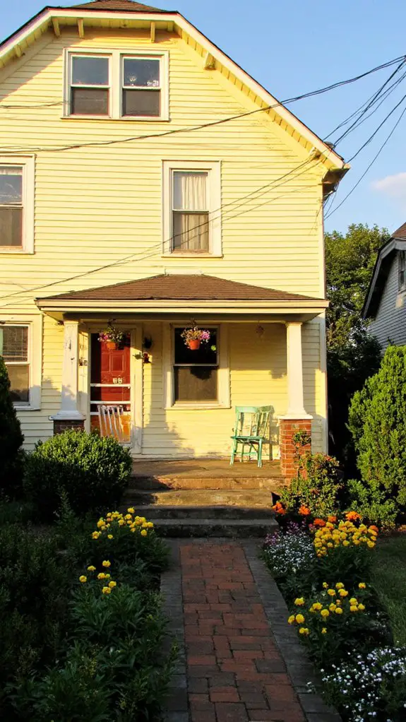cheerful lemonade yellow exterior