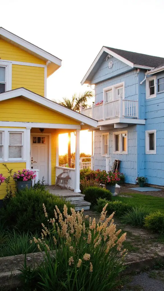 cheerful oceanfront retreat vibes