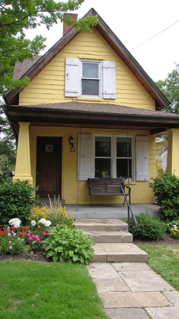 cheerful rustic farmhouse aesthetic