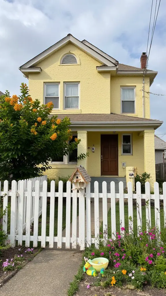 cheerful soft yellow charm