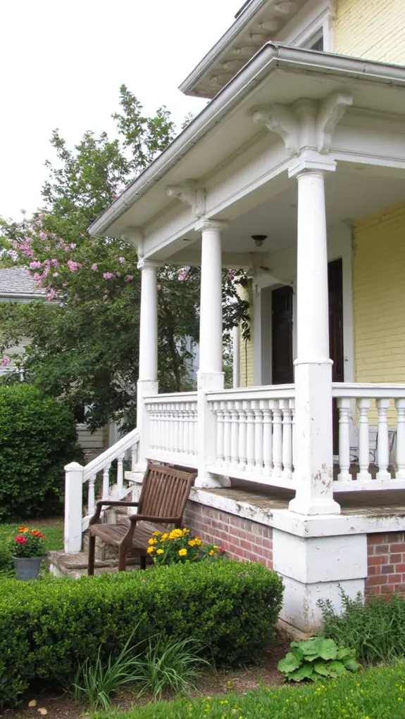cheerful yellow and white