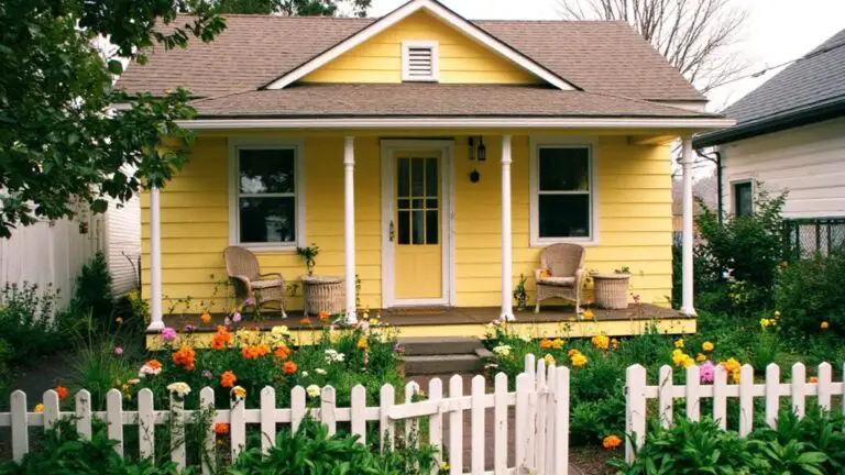 22 Yellow House Exterior Colors That Prove Cheerful Can Be Stylish cheerful yellow house colors