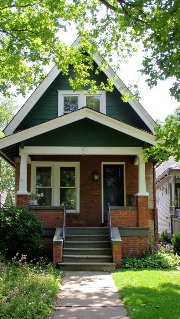 chic army green elegance