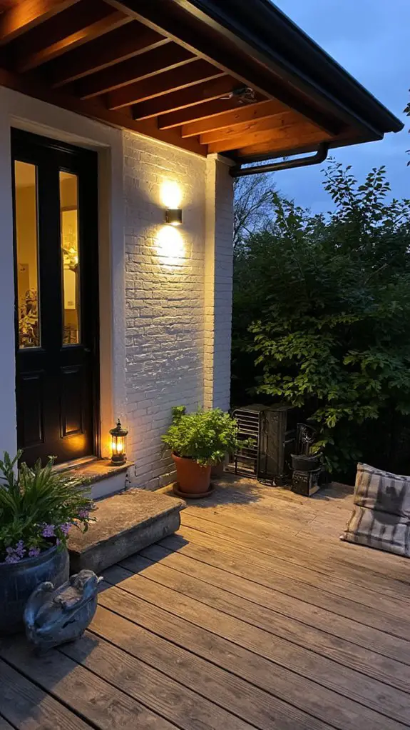 chic recessed lighting ambiance