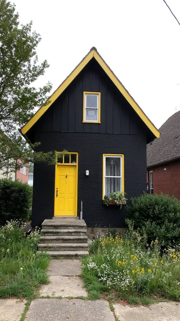 chic serene scandinavian exterior