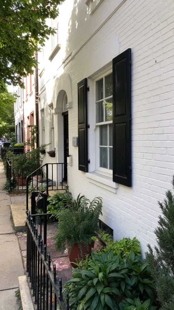 chic urban home exteriors