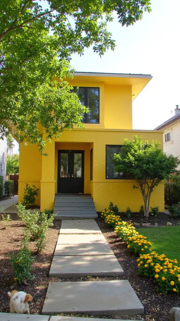 citrus inspired vibrant home design