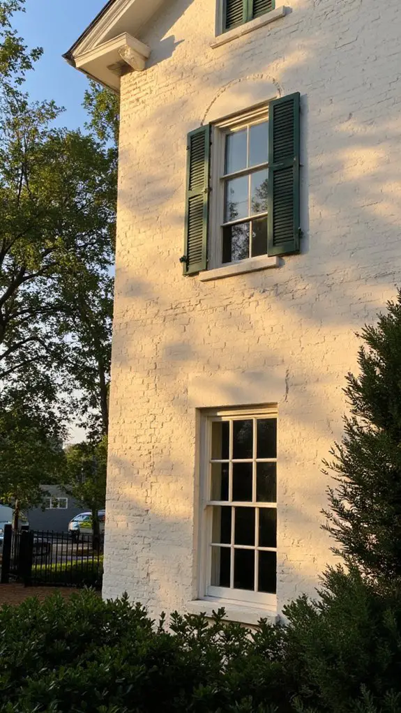 classic charm through shutters