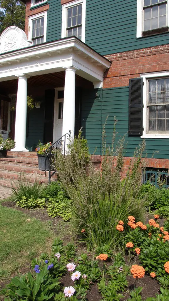 classic colonial exterior elegance