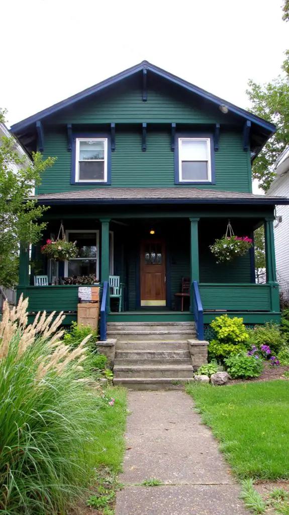 classic craftsman color combination