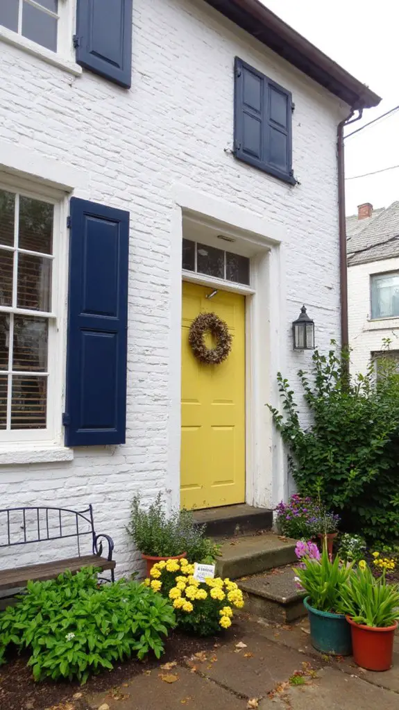 classic shutters enhance elegance