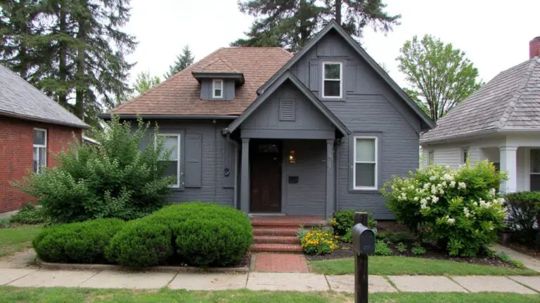 classic warm gray exterior