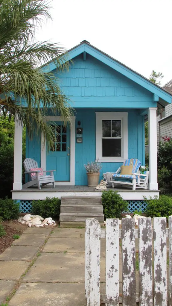 coastal aqua beach retreat