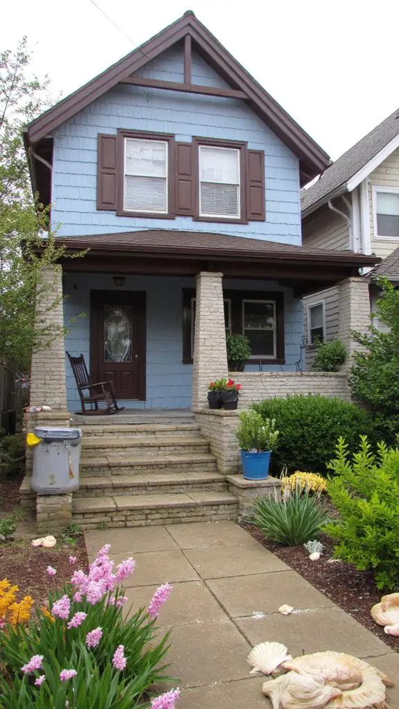 coastal charm home exterior