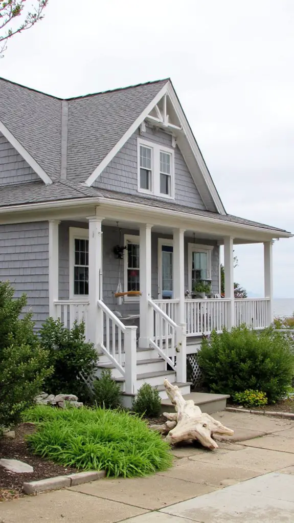 coastal elegance in gray