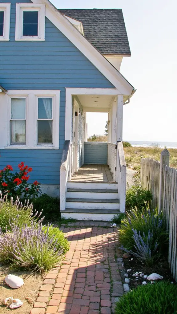 coastal landscape with succulents