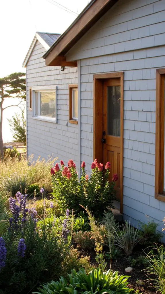 coastal retreat with cedar