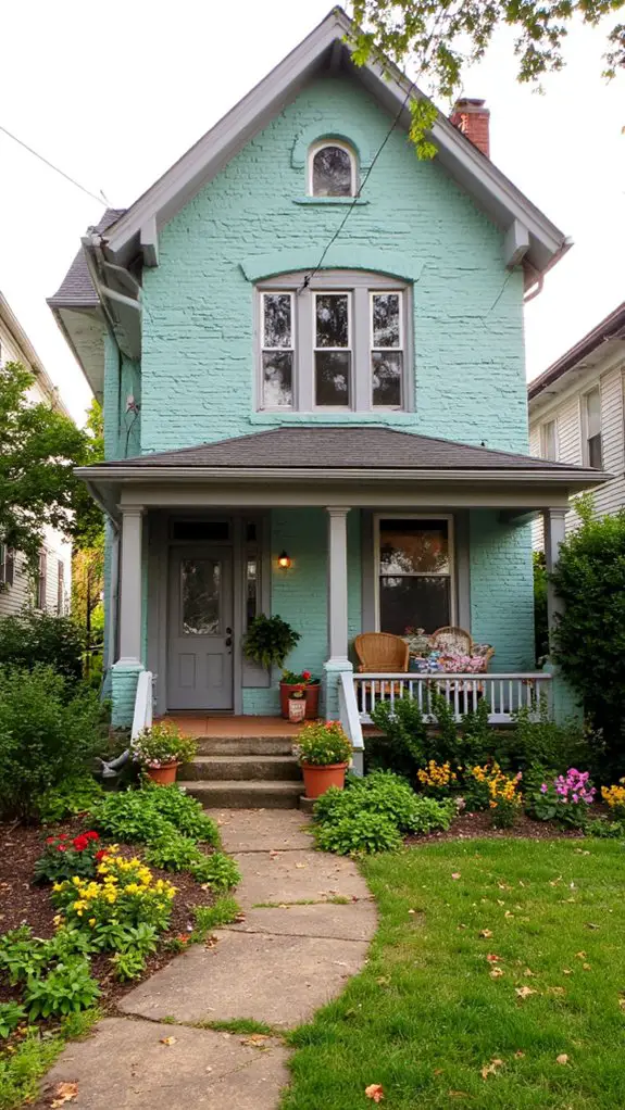 coastal vibe curb appeal